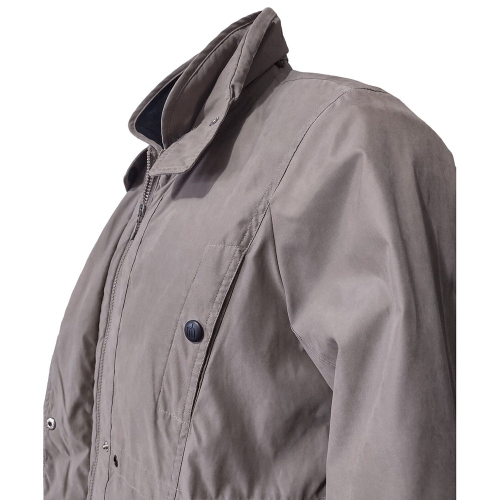 Misty Harbor Jacket Size M Women Gorp Core Taupe Brown Fleece Lined Utility Coat - Picture 16 of 16